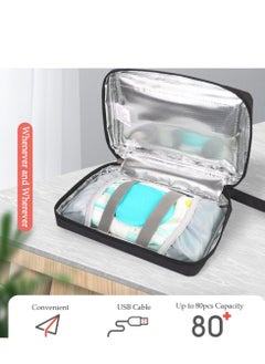 Generic Car Wipes Heater Warmer with Digital Display Screen Portable USB Baby Thermostat Heating Bag Temperature Adjustable Up to 80Pcs Capacity for Home Travel Camping  - Image 2