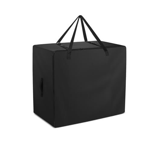 Raweao Folding Mattress Bag - 600D Oxford Cloth Heavy Duty Carry Case for Tri-Fold Guest Bed Mattress (Fits 4" Single Mattress with Folding Dimensions of 25" x 25" x 12") - Image 1