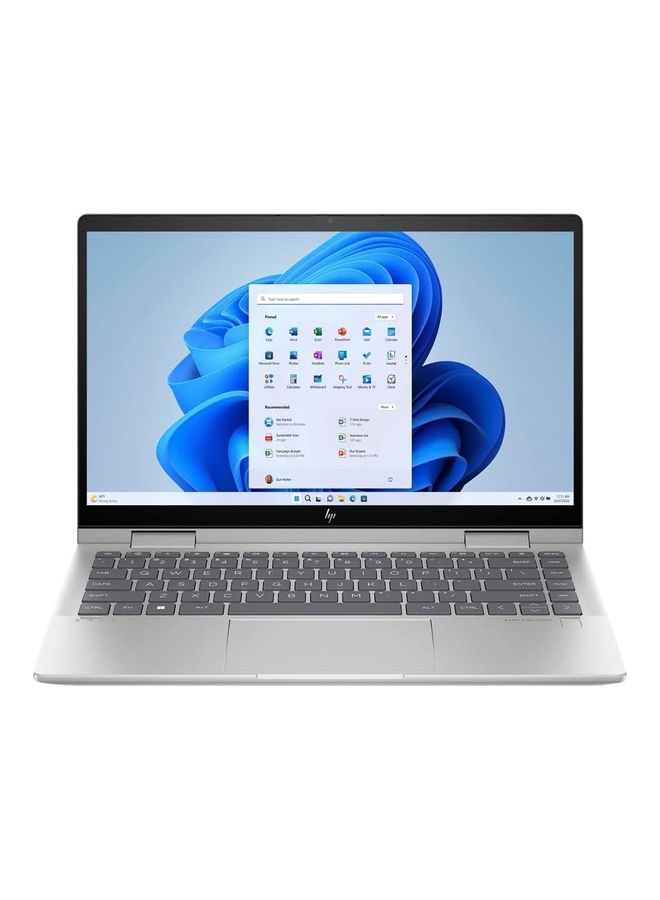 HP (Upgraded Version) ENVY X360 14-ES0033DX Touchscreen Laptop With 14-Inch Display, Core i7-1355U Processor/16GB RAM/1TB SSD/Intel Iris Xe Graphics/Windows 11 English Silver - Image 1