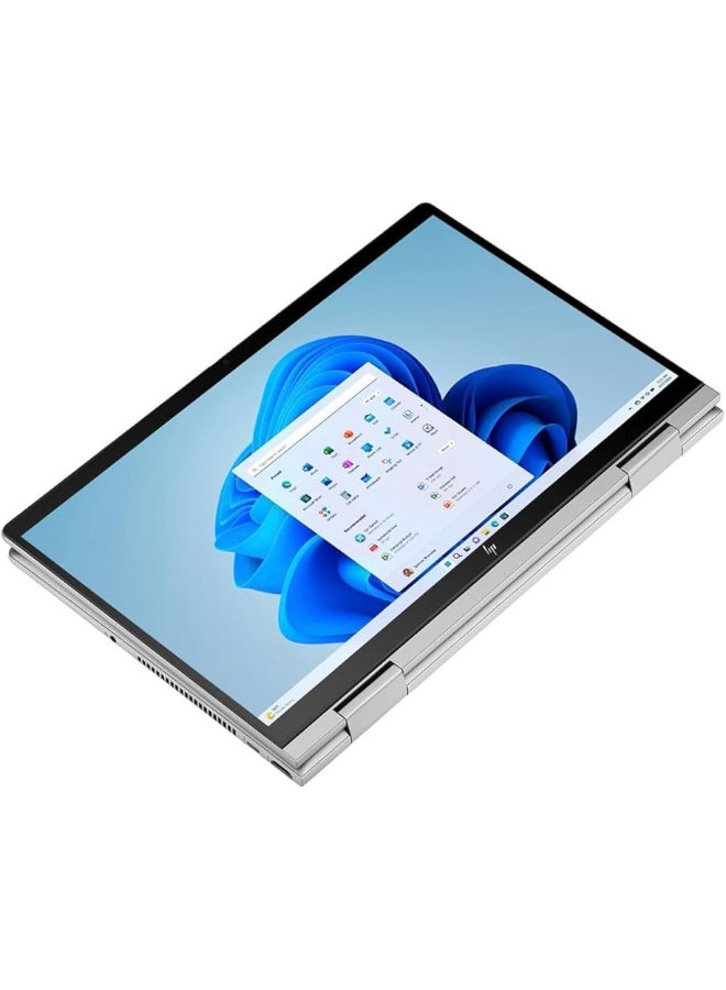 HP (Upgraded Version) ENVY X360 14-ES0033DX Touchscreen Laptop With 14-Inch Display, Core i7-1355U Processor/16GB RAM/1TB SSD/Intel Iris Xe Graphics/Windows 11 English Silver - Image 5