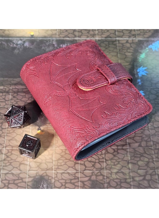 Forged Dice Co. Book of Incantations Spell Card Book - Dragon Edition - Red - Image 5