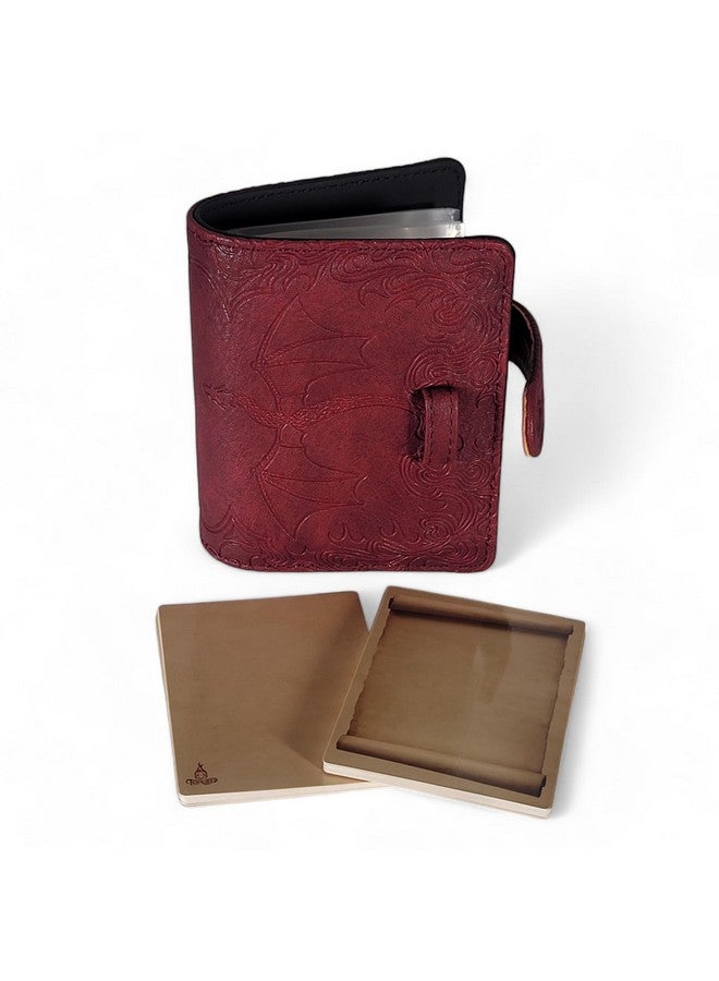 Forged Dice Co. Book of Incantations Spell Card Book - Dragon Edition - Red - Image 1