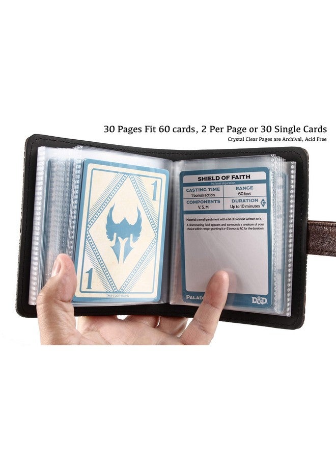 Forged Dice Co. Book of Incantations Spell Card Book - Dragon Edition - Red - Image 4