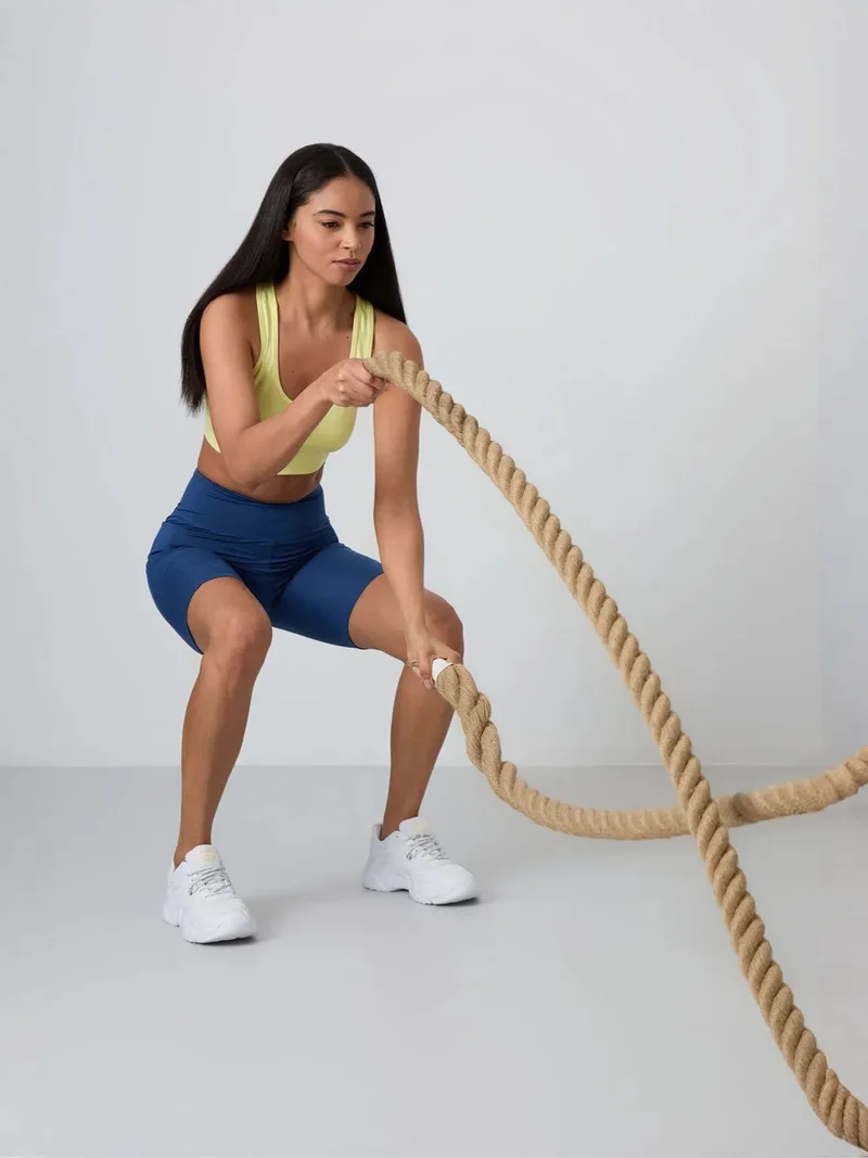 تومي لايف TOMMY High-Waist Short Sports Leggings