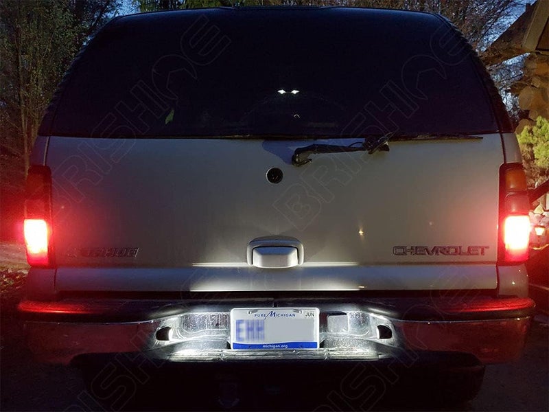 BRISHINE White Interior LED Lights Kit for Chevrolet Tahoe/Suburban, GMC Yukon (2007-2014) - 14 Super Bright 6000K LED Bulbs Package + License Plate Lights and Install Tool - Image 5