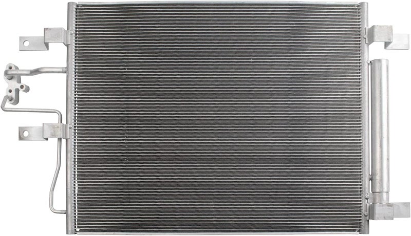 TRQ A/C Condenser & Receiver Drier Assembly for 2014-2018 Ram 2500 3500 6.4L 5.7L - Image 2