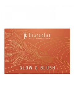 Character Character Cbh001 Glow and Blush Sweet Peach Palette 6 colors  - Image 2