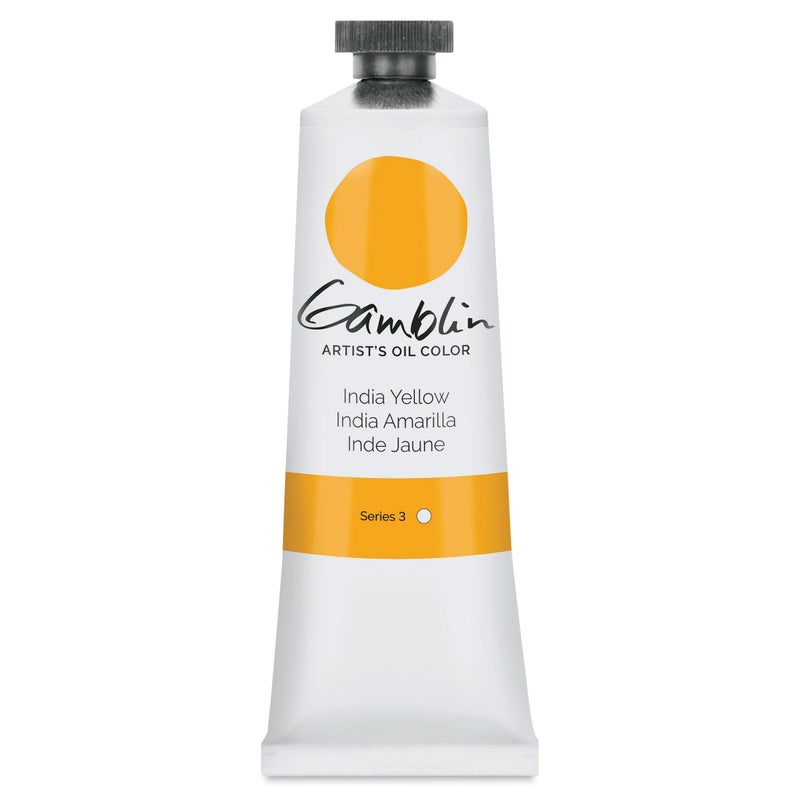 Gamblin Artist Oils Indian Yellow 37ml