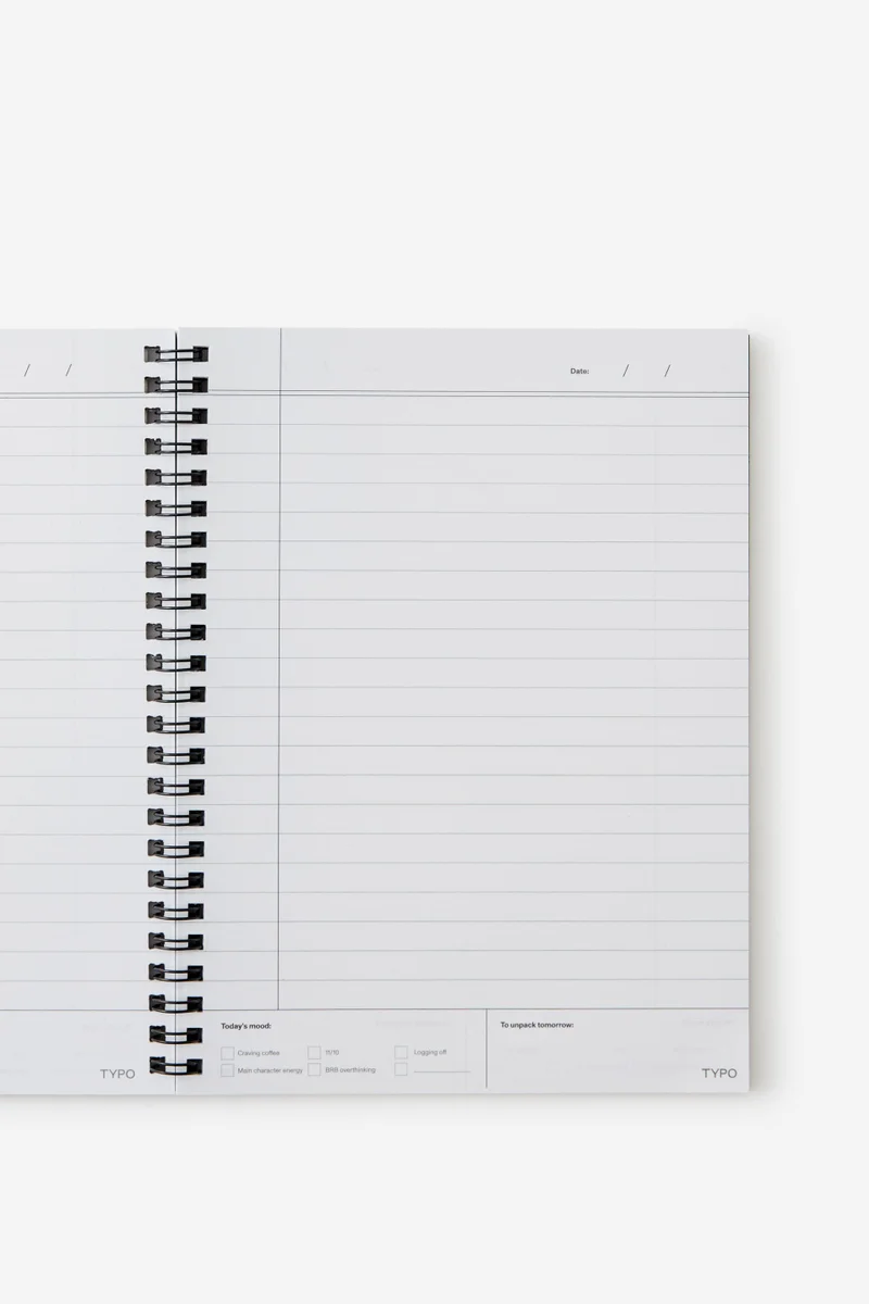 Typo A5 Spinout Notebook V2