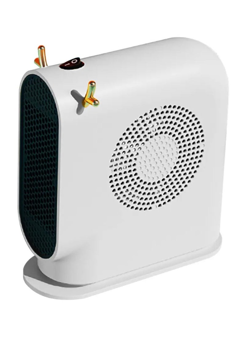 DubaiGallery 1pc mini desktop electric heater, overheat and overturn protection, safe to use, ideal for heating study and office  - Image 1