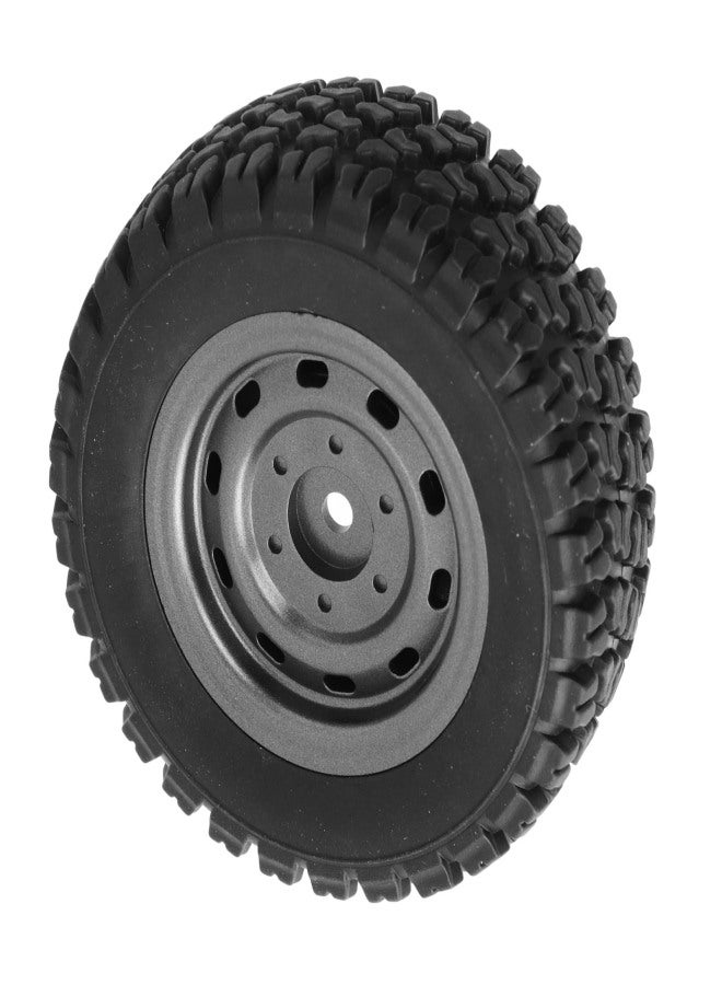 2 Pcs 82mm RC Car Tire 31mm Width 12mm Hex Adapter Spare Part for SCY 16103 1/16 RC Off Road Car - Image 3
