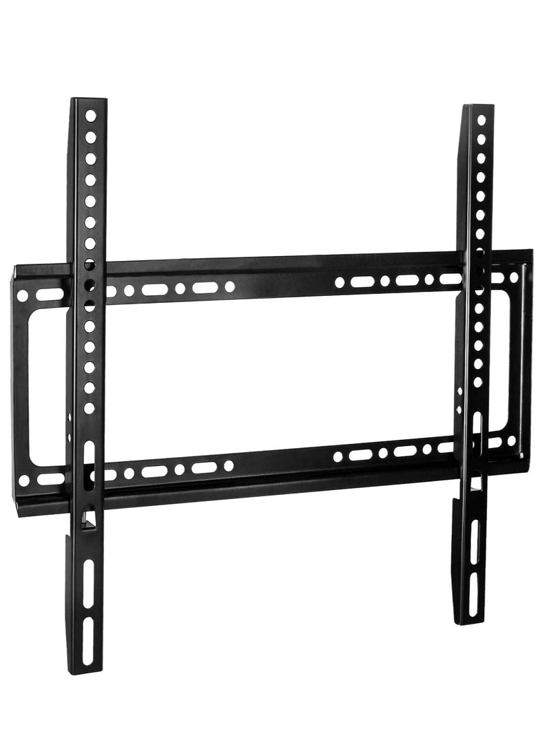 TV Wall Mount 26-60nches Ultra Strong Slim Fixed TV Bracket Heavy Duty Ultra Super Strong 50KG TV Wall Mount with Wall Fixing Kit for Flat Curved Screen TV LED, LCD OLED - Image 1