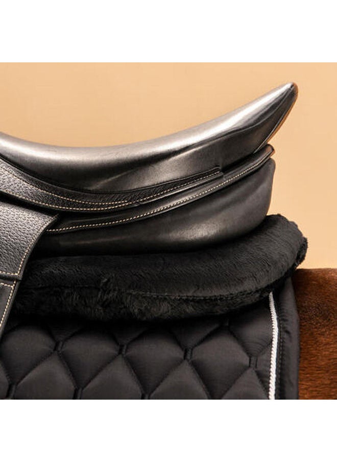 FOUGANZA Horse Synthetic Sheepskin Saddle Pad Horse Pony  - Image 3