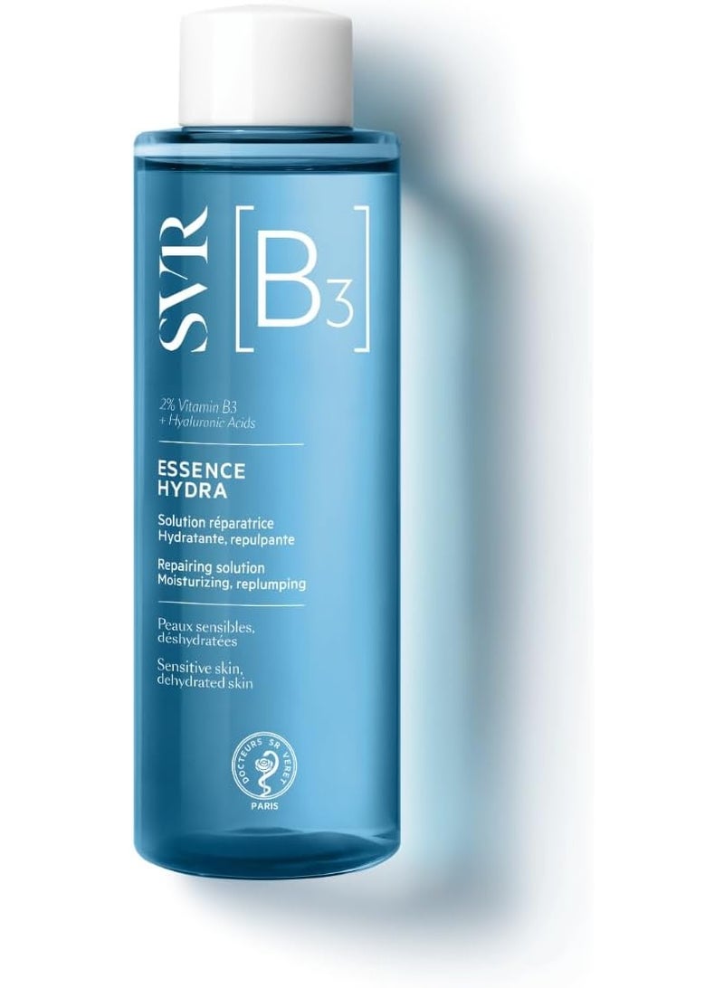 SVR B3 Hydra Essence Moisturising Toner Gel Lotion for Dry, Dehydrated Skin, 150 ml
