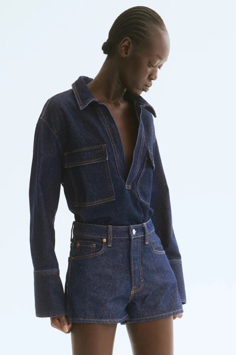 H&M High Denim shorts