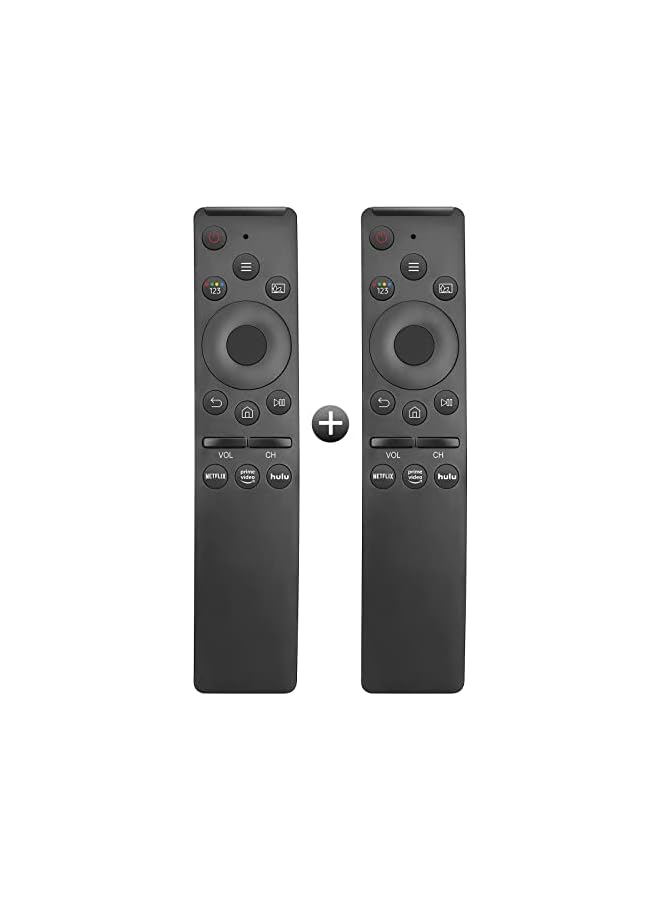 The Bros 2 Pack New Universal Remote Control for All Samsung TVs,Compatible with Samsung Frame Crystal UHD Neo QLED OLED 4K 8K Smart TVs with Netflix, Prime hulu Buttons Video (Black) - Image 2