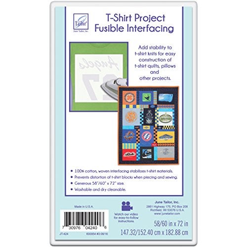 June Tailor T-Shirt Project Fusible Interfacing-60inX72in - Image 3