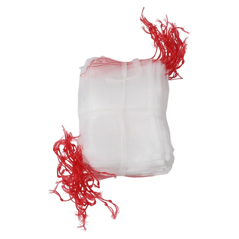 100 Pcs Outdoor Garden Plant Fruit Protection Net Bags 15 X 25cm For Grapes Apples - Image 5