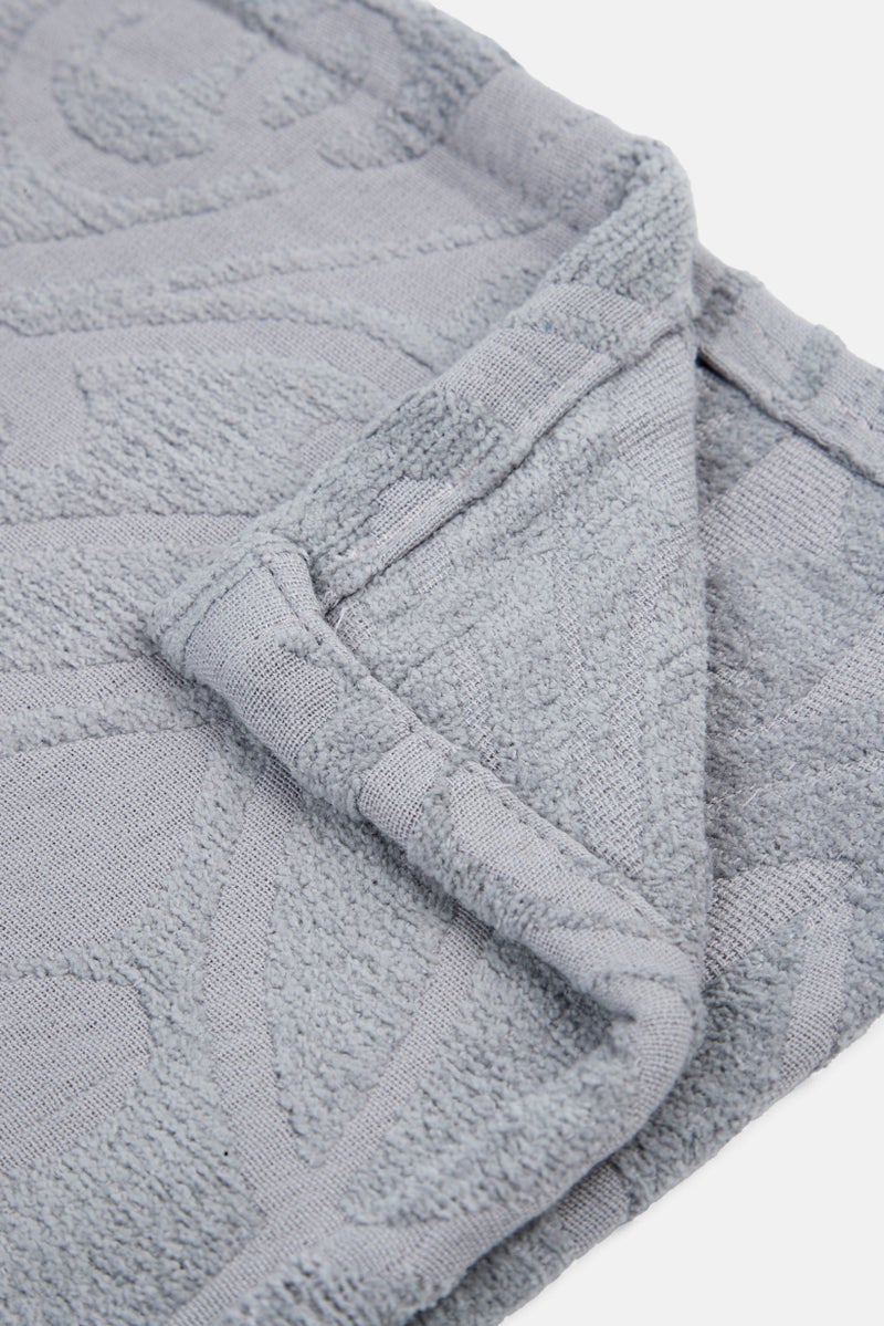 Tahari Home Jacquard Chenille Textured Throw, Grey - Image 3