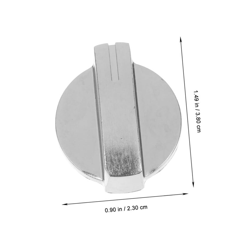 Stainless Steel Gas Stove Knobs 3PCS Replacement Control Knobs Easy Install Clean - Image 3