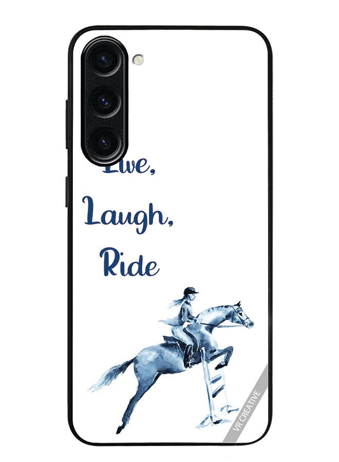 VR CREATIVE Protective Case Cover For Samsung Galaxy S24 Plus Horse Design Multicolour - Image 1
