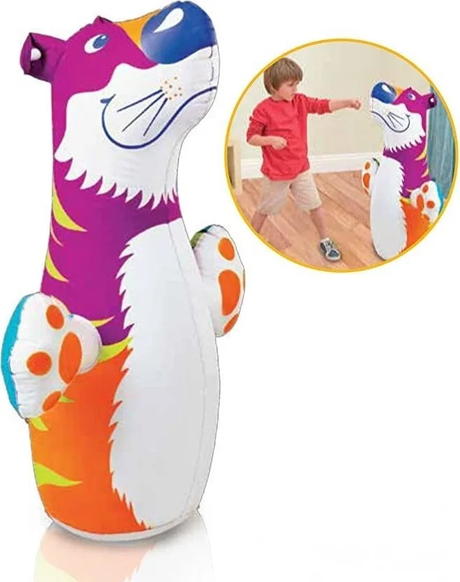 INTEX Inflatable Boxing Game - Punch Bop Game - Hacıyatmaz Game - Inflatable Sea Toy - Boxing Game 94X61 Cm.