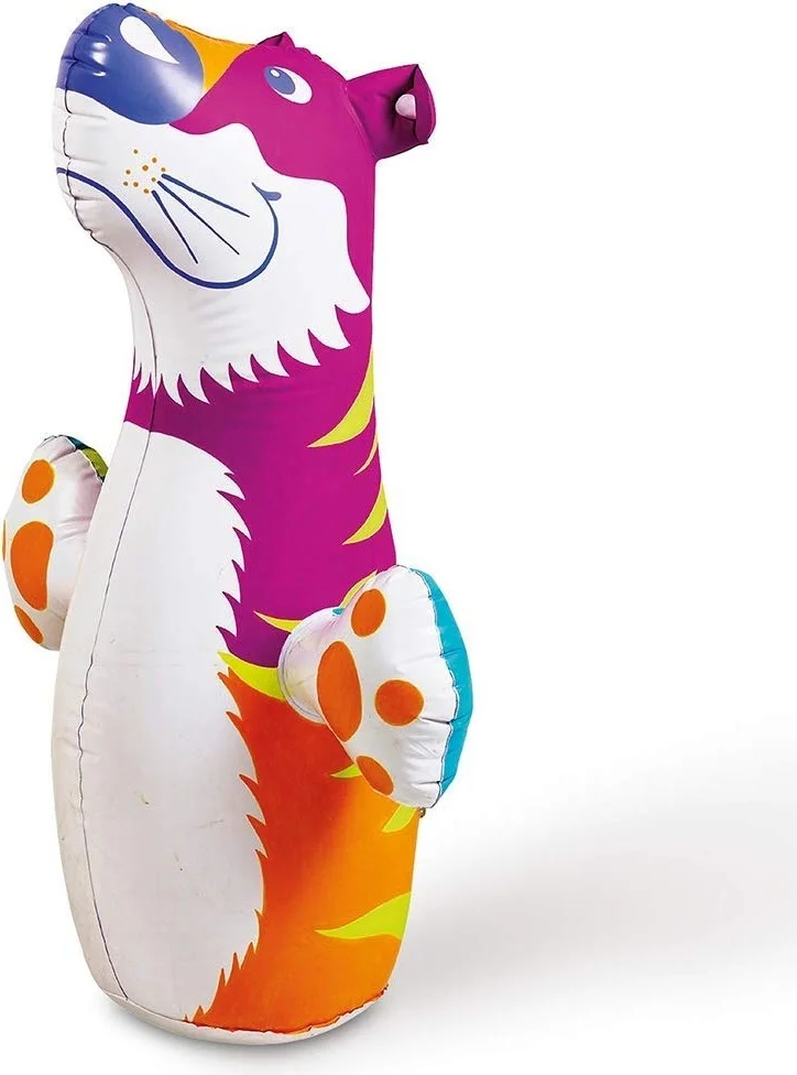 INTEX Inflatable Boxing Game - Punch Bop Game - Hacıyatmaz Game - Inflatable Sea Toy - Boxing Game 94X61 Cm.