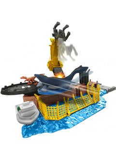 Jurassic World Dominion Minis Mosasaurus Mayhem Playset with 2 Mini Dinosaur Figures, Launchers and Break Apart Feature, Toy Gift Set and Collectible - pzsku/Z4BDF9A8C16B50D0FAF3AZ/45/_/1732281802/2841e1b1-d32c-4224-a133-55e2727bfdbc