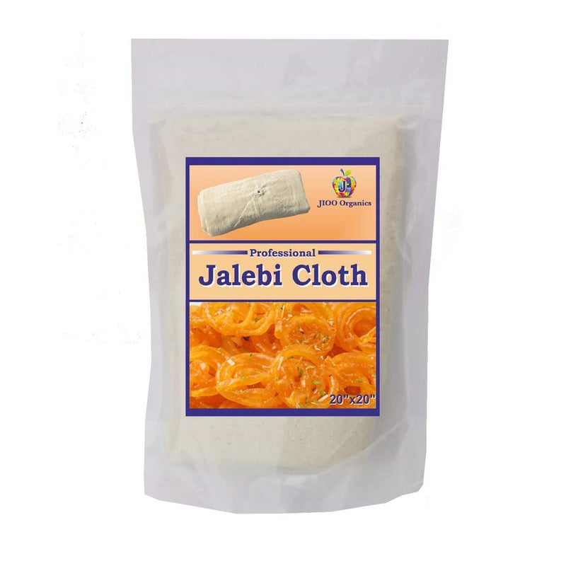 Jioo Organic قماش جلابي محترف من قطن عضوي جيو 250 جرام/متر مربع أبيض فاتح مجموعة من 1 - Image 1