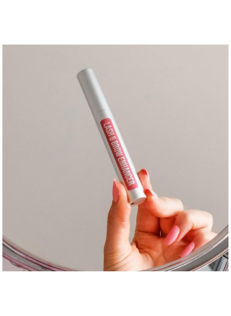 هيربرست سيروم نمو الرموش والحواجب - يعالج ويغذي لرموش وحواجب أكثف وأكثر امتلاءً - تركيبة نباتية خالية من المواد الكيميائية القاسية والهرمونات - Image 4