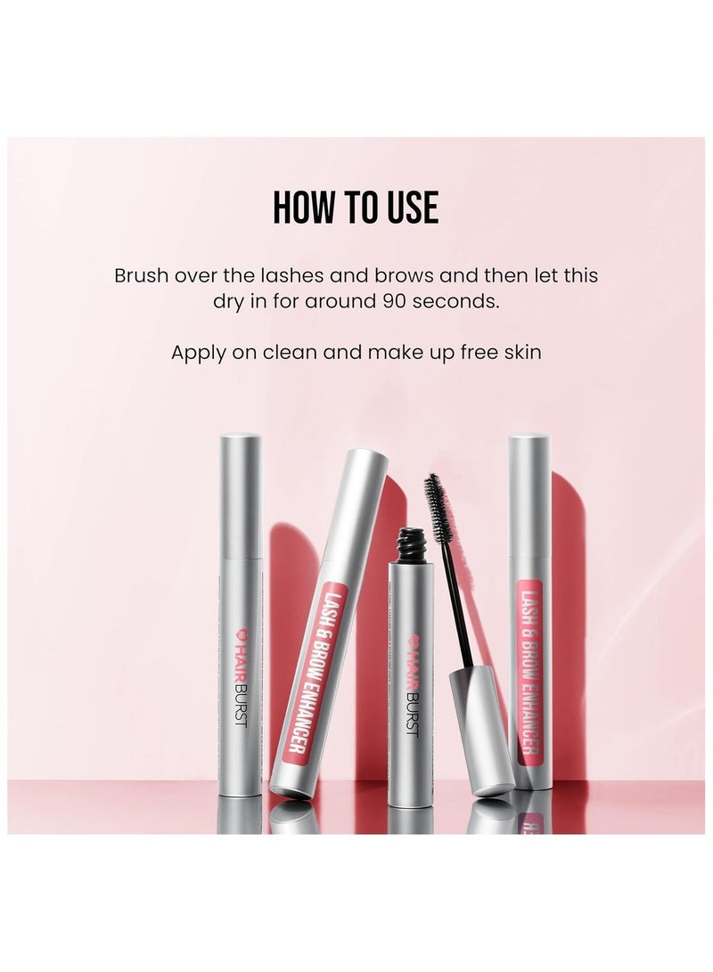 هيربرست سيروم نمو الرموش والحواجب - يعالج ويغذي لرموش وحواجب أكثف وأكثر امتلاءً - تركيبة نباتية خالية من المواد الكيميائية القاسية والهرمونات - Image 5