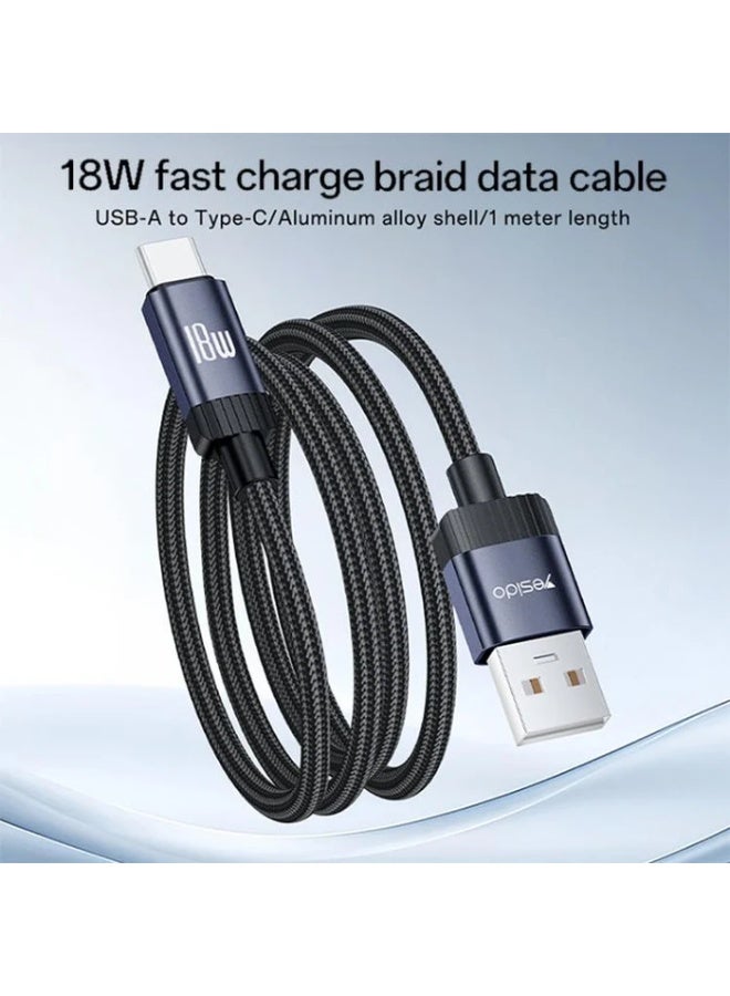 يسيدو ييسيدو كابل شحن USB TYPE-C CA204C - Image 2