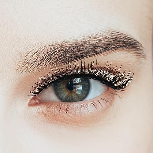 KISS Looks So Natural, False Eyelashes, 'Shy', 14mm, Includes 1 Pair Of Lash, Easy to Apply, Reusable Lash Clusters - Image 5