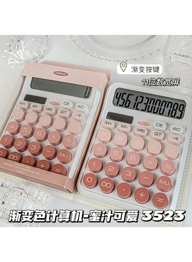 Gradient Color Calculator Flexible Keyboard Dual Power High Color Value Office Student Dedicated Computer Manufacturers