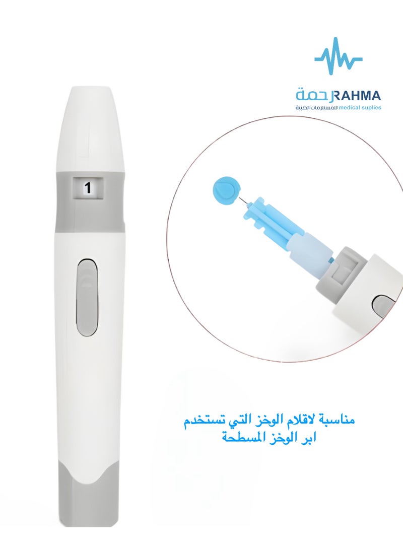 كيرميد 200 ابره وخز مضلعة معقمة - Image 2