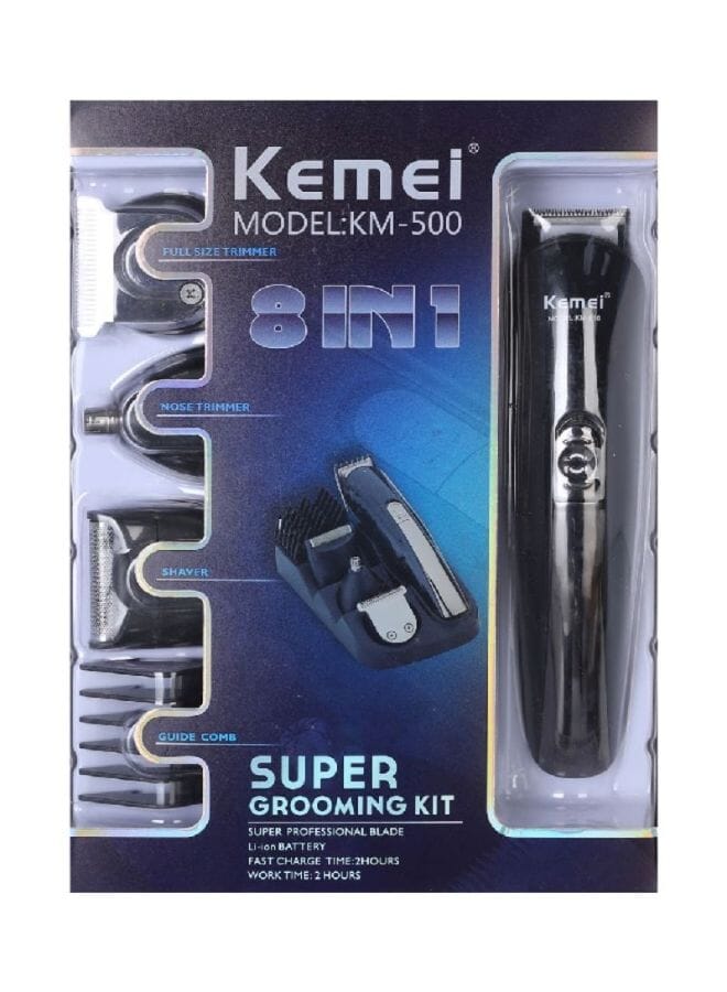 Km - 600 Professional Hair Clipper Electric Shaver Black