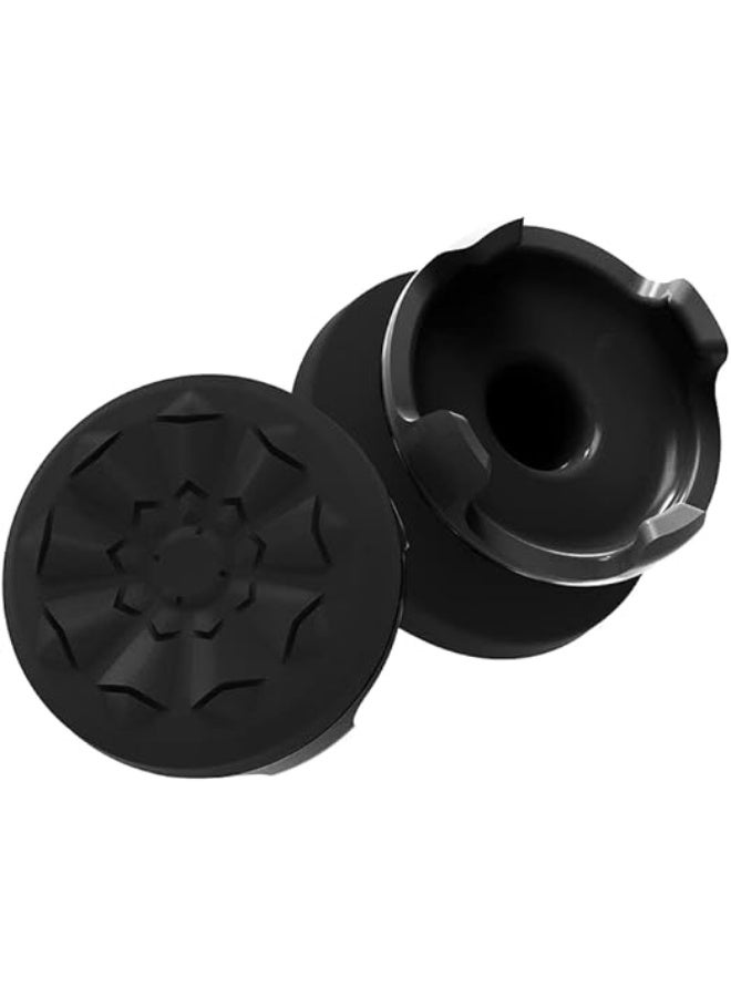 Control Freak FPS Galaxy Black Thumbstick for PlayStation 4 (PS4) and PlayStation 5 (PS5) | 1 High Height and 1 Medium Height | Black Color (Limited Edition) - Image 2