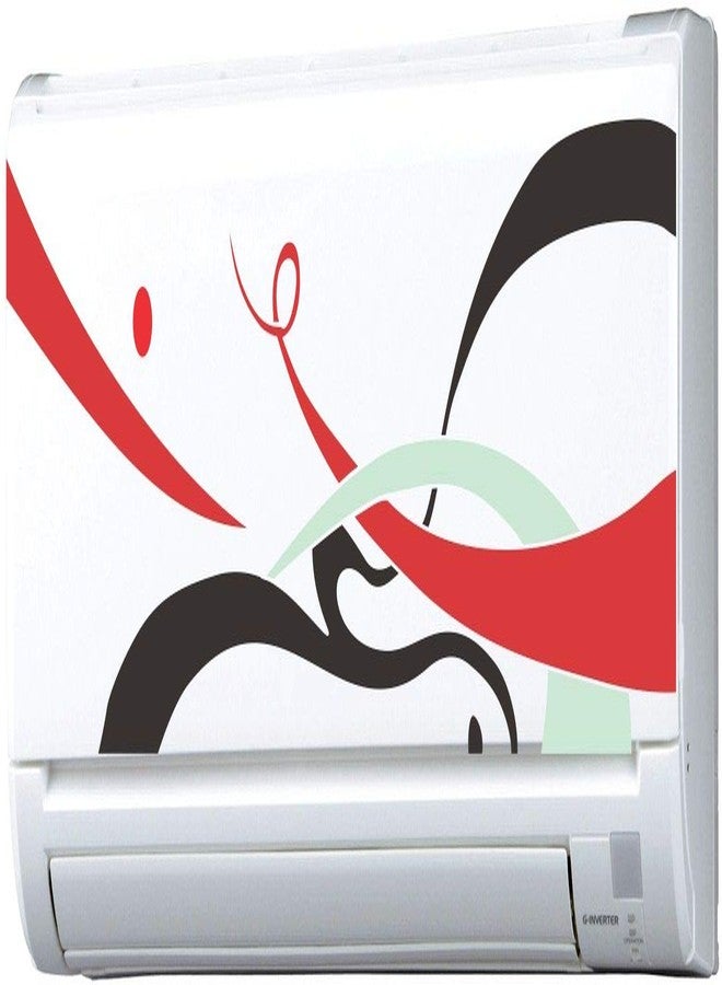 Decals Creation Vinyl Split Air Conditioner Sticker (Multicolor), Pack of 1