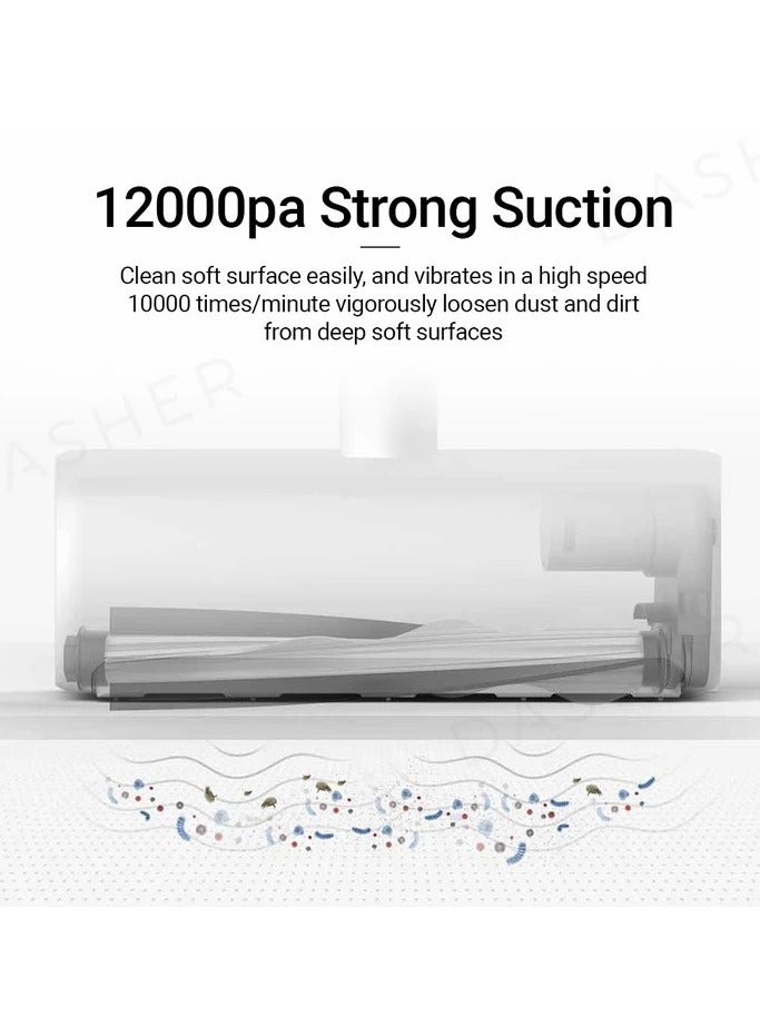 Xiaomi Mijia Handheld Mite Removal Vacuum Cleaner, Multi-effect Filtration 12kpa High Suction UV-C Sterilization Bed Mattress 300 ml 350 W MJCMY01DY White - Image 5