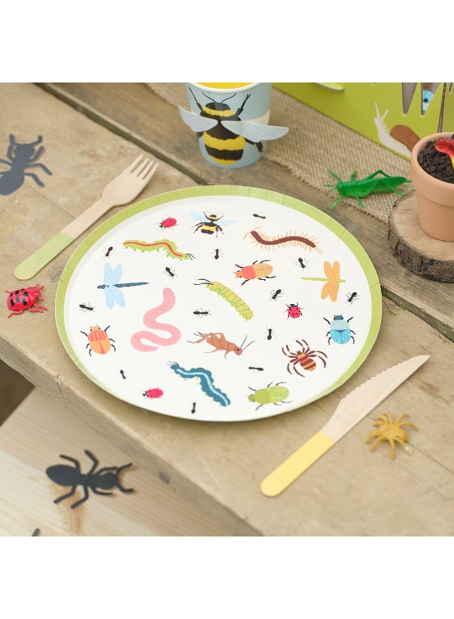 Ginger Ray Bug Party Paper Plates - Image 1