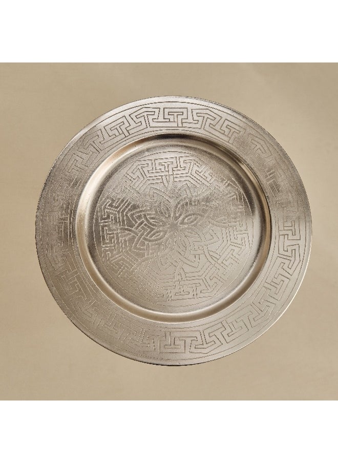 Home Box Pema Modern Etching Accent Table 40 x 40 x 50 cm  - Image 3