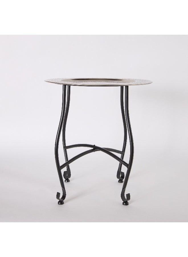Home Box Pema Modern Etching Accent Table 40 x 40 x 50 cm  - Image 2