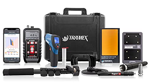 Tramex Concrete Determinator Inspector Kit CDIK | Moisture Meter, Humidity Probe & Infrared Thermometer for Completing a Full Concrete Moisture Test | Measure Moisture Content in Concrete Flooring - Image 4