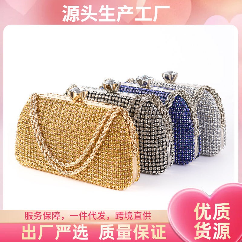 New Evening Bag Women'S Banquet Bag Messenger Bag Portable Clutch Dress Pearl Evening Bag Women'S Bag - Image 2