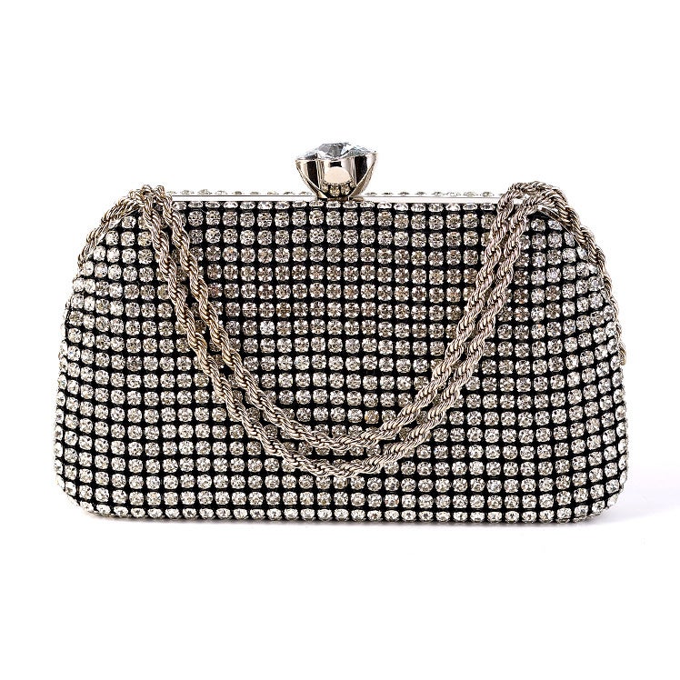 New Evening Bag Women'S Banquet Bag Messenger Bag Portable Clutch Dress Pearl Evening Bag Women'S Bag - Image 1