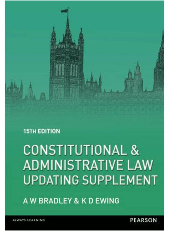Constitutional and Administrative Law Updating Supplement 