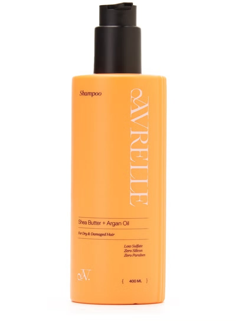 AVRELLE Shampoo with Shea Butter & Argan Oil – 400m - Image 1