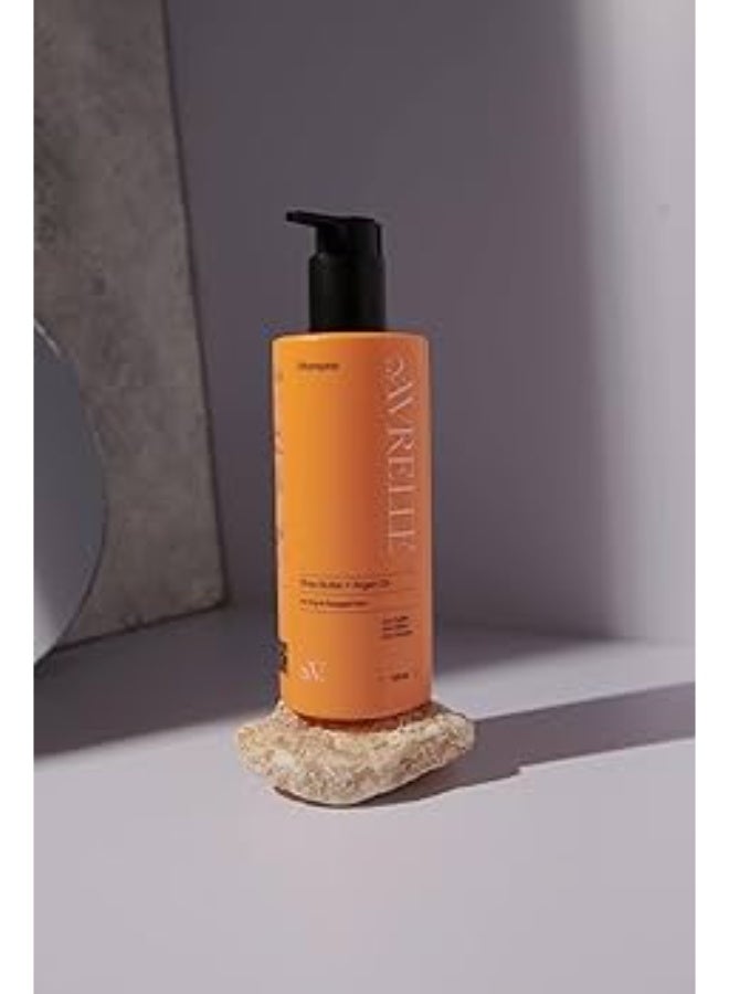 AVRELLE Shampoo with Shea Butter & Argan Oil – 400m - Image 4