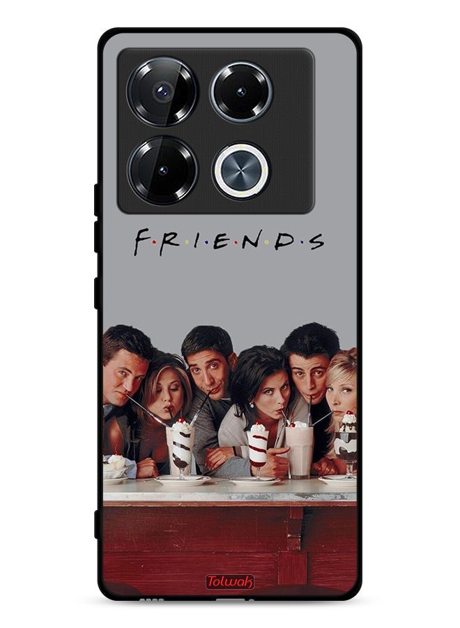 Tolwak Infinix Note 40 Pro 5G Protective Case Cover F R I E N D S - Image 1