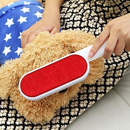 PICKVILL Reusable Washable Pet Fur & Lint Remover Brush for Clothes Dog Cat Hair Remover Brush from Clothing and Sofa Eliminate Dust/Lint/Fur 2-Sided Plastic lint Remover Brush Multicolour - Image 2